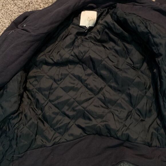 💥Host Pick!💥 Joie Seabrooke Steel Grey Soft Brushed Quilted Moto Jacket - Picture 15 of 16